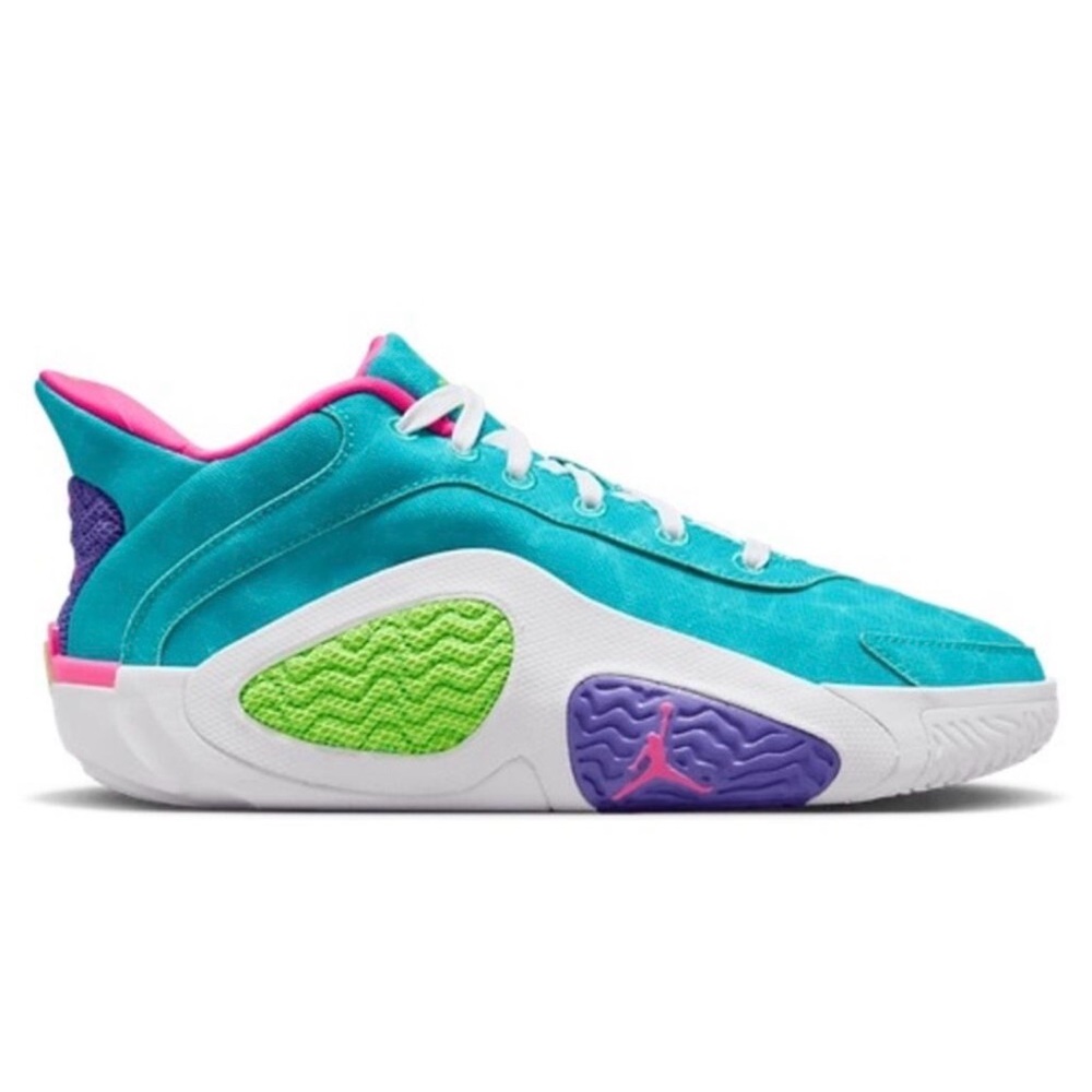 Nike Jordan Tatum 2 wavy deuce runner shoes hyper jade white pink green 5Y